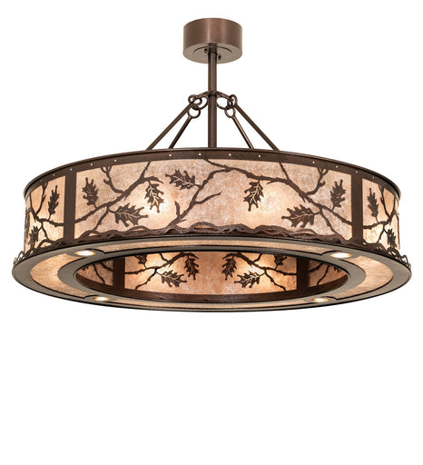 Oak Leaf 12 Light Pendant