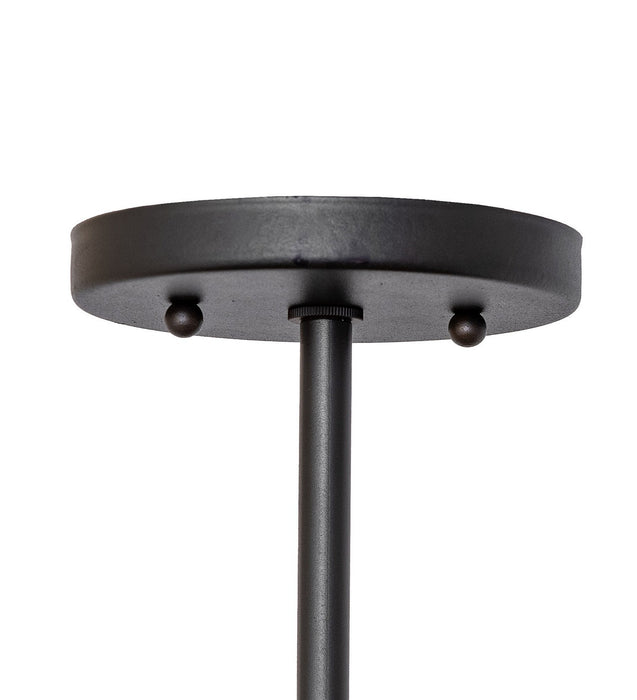 Meyda Tiffany - 273907 - Two Light Semi-Flushmount - Estelle - Wrought Iron