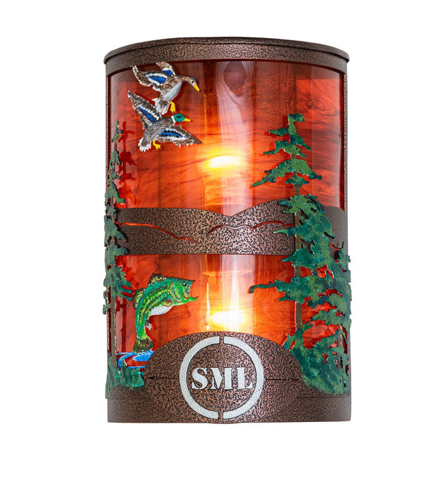 Meyda Tiffany - 273933 - Two Light Wall Sconce - Personalized - New Copper Vein