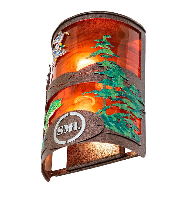 Meyda Tiffany - 273933 - Two Light Wall Sconce - Personalized - New Copper Vein