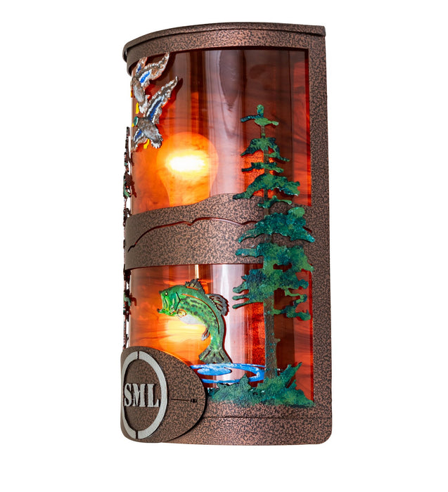 Meyda Tiffany - 273934 - Two Light Wall Sconce - Personalized - New Copper Vein