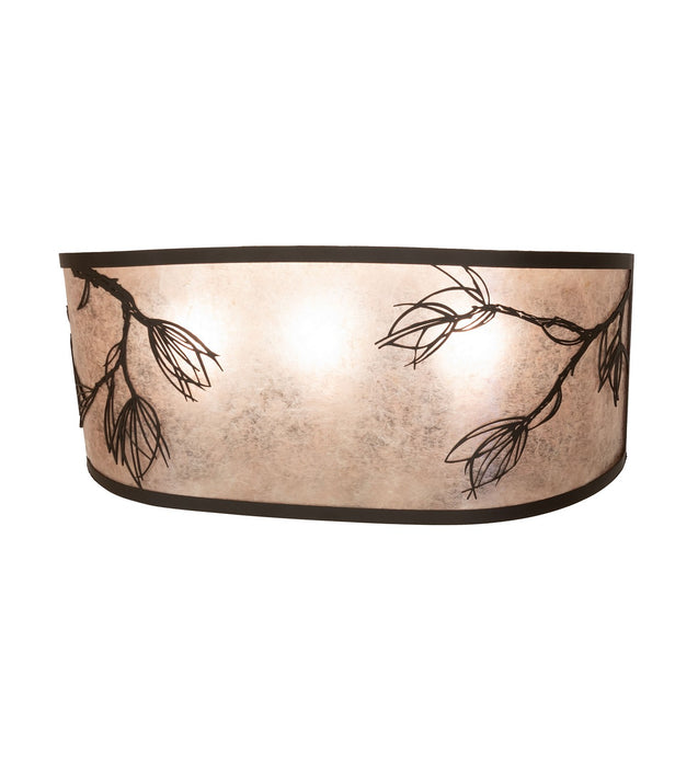 Meyda Tiffany - 274067 - Three Light Vanity - Lone Pine - Oil Rubbed Bronze