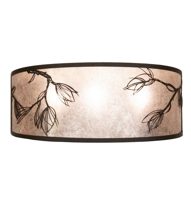 Meyda Tiffany - 274067 - Three Light Vanity - Lone Pine - Oil Rubbed Bronze