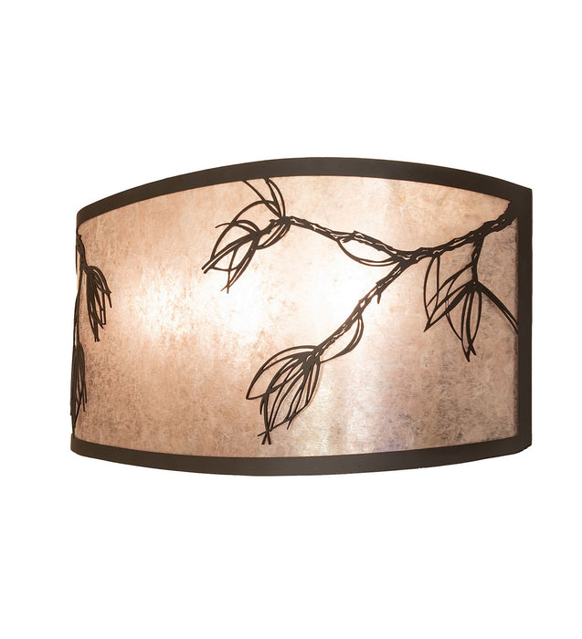 Meyda Tiffany - 274067 - Three Light Vanity - Lone Pine - Oil Rubbed Bronze