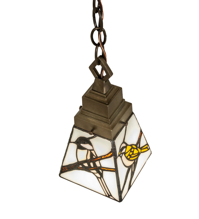 Meyda Tiffany - 275048 - One Light Mini Pendant - Backyard Friends