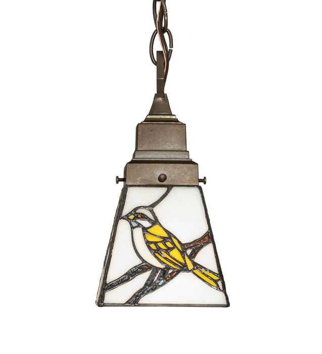 Meyda Tiffany - 275048 - One Light Mini Pendant - Backyard Friends
