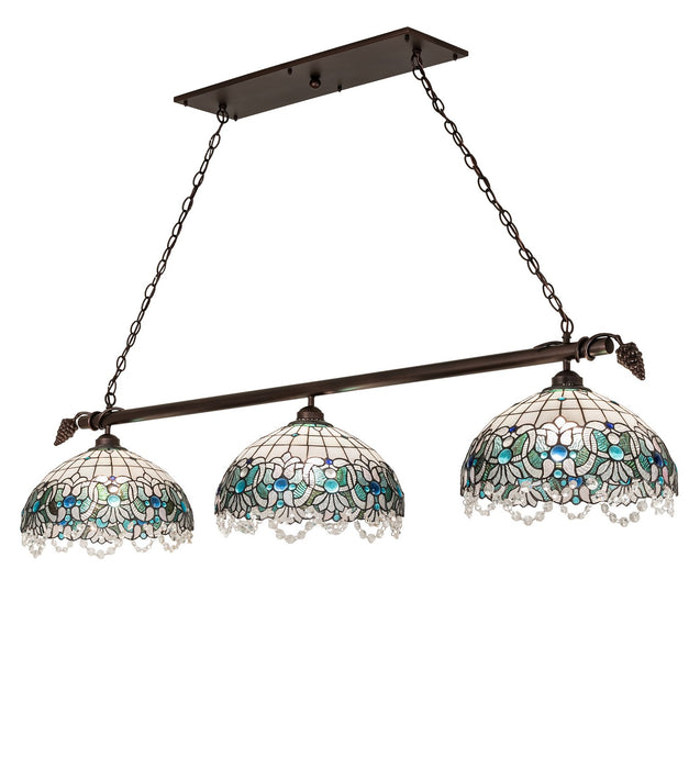 Meyda Tiffany - 275146 - Three Light Island Pendant - Angelica