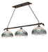 Meyda Tiffany - 275146 - Three Light Island Pendant - Angelica