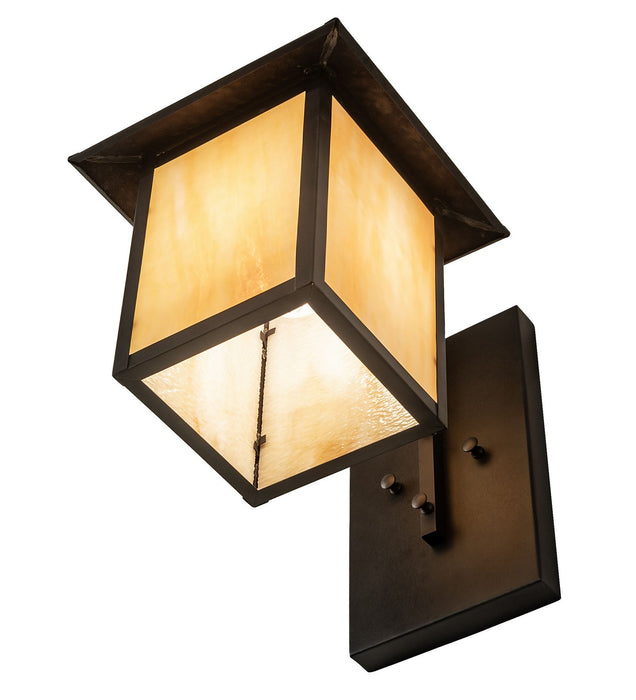 Meyda Tiffany - 275272 - One Light Wall Sconce - Seneca - Craftsman Brown