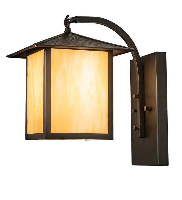 Meyda Tiffany - 275272 - One Light Wall Sconce - Seneca - Craftsman Brown