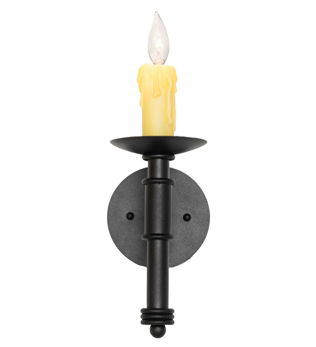 Meyda Tiffany - 275799 - One Light Wall Sconce - Amada - Textured Black