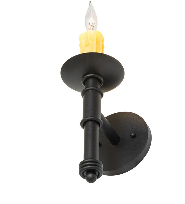 Meyda Tiffany - 275799 - One Light Wall Sconce - Amada - Textured Black