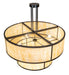 Meyda Tiffany - 258745 - Eight Light Pendant - Jayne - Timeless Bronze