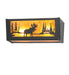 Meyda Tiffany - 270062 - Two Light Wall Sconce - Moose At Lake - Textured Black