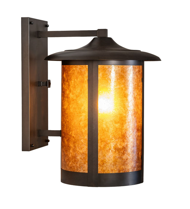 Meyda Tiffany - 270071 - One Light Wall Sconce - Fulton - Craftsman Brown