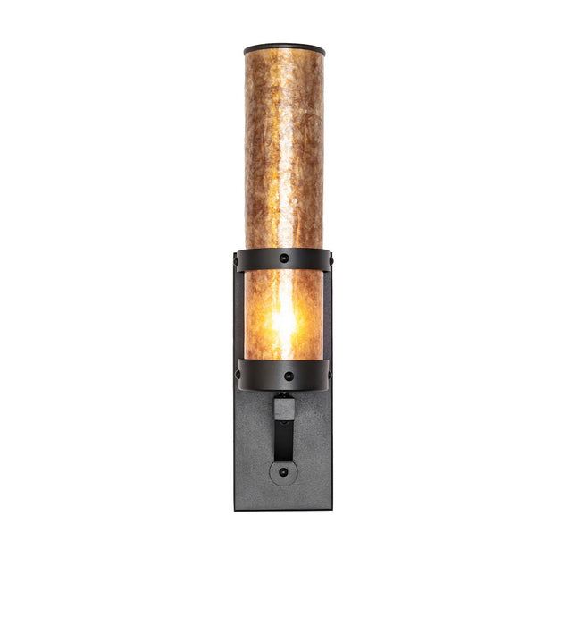 Meyda Tiffany - 270104 - One Light Wall Sconce - Parker - Textured Black