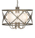 Meyda Tiffany - 272439 - Six Light Pendant - Penelope - Antique Brass