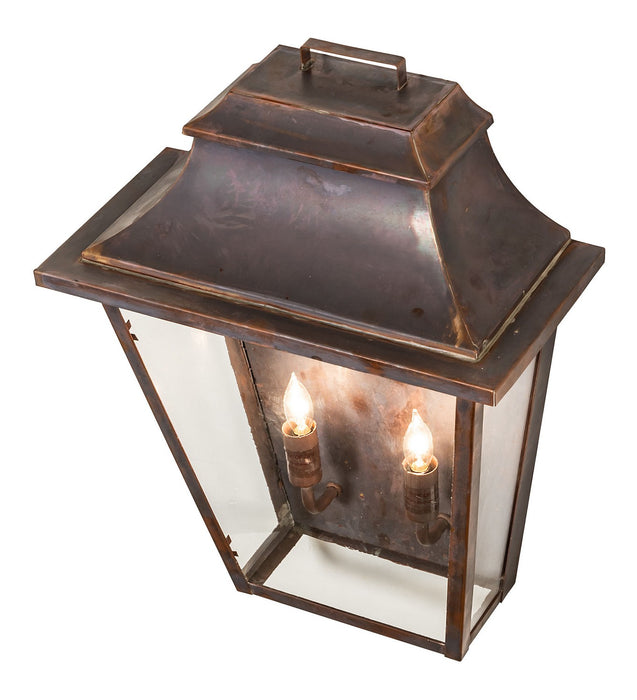 Meyda Tiffany - 273147 - Two Light Wall Sconce - Bastille - Vintage Copper