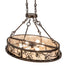 Meyda Tiffany - 273841 - Eight Light Pendant - Winter Pine - Copper Vein