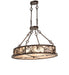 Meyda Tiffany - 273841 - Eight Light Pendant - Winter Pine - Copper Vein