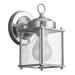 Generation Lighting - 8592-965 - One Light Outdoor Wall Lantern - New Castle - Antique Brushed Nickel