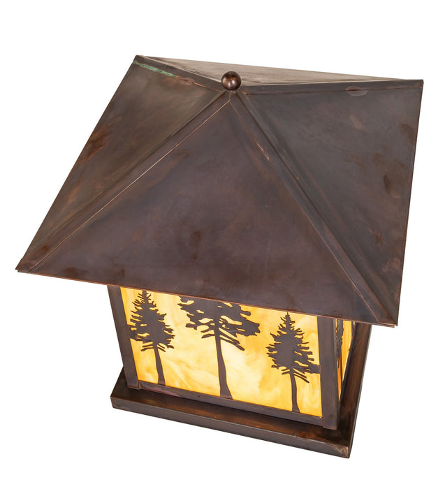 Meyda Tiffany - 273381 - One Light Pier Mount - Great Pines - Vintage Copper