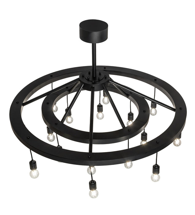 Meyda Tiffany - 273996 - 16 Light Chandelier - Donner - Solar Black