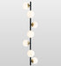 Meyda Tiffany - 274291 - Seven Light Island Pendant - Bola - Solar Black