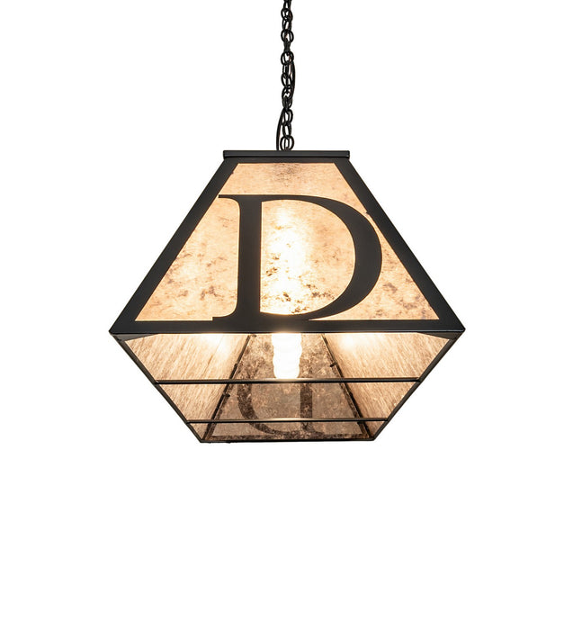 Meyda Tiffany - 274660 - Nine Light Pendant - Personalized - Black Satin Wrought Iron