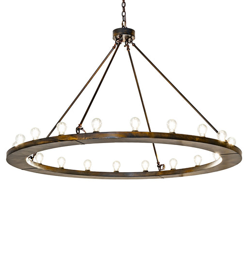 Meyda Tiffany - 274857 - 20 Light Chandelier - Loxley - Antique Black