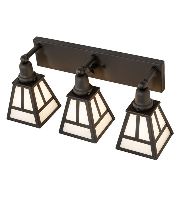 Meyda Tiffany - 274867 - Three Light Vanity - T Inch  Mission Inch  - Oil Rubbed Bronze