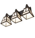 Meyda Tiffany - 274867 - Three Light Vanity - T Inch  Mission Inch  - Oil Rubbed Bronze