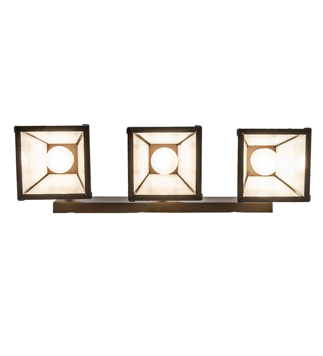 Meyda Tiffany - 274867 - Three Light Vanity - T Inch  Mission Inch  - Oil Rubbed Bronze