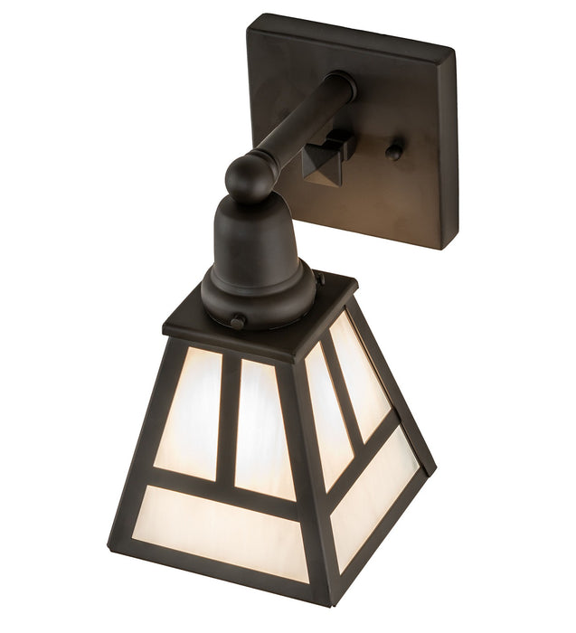 Meyda Tiffany - 274877 - One Light Wall Sconce - T Inch  Mission Inch  - Oil Rubbed Bronze