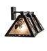 Meyda Tiffany - 275046 - Three Light Wall Sconce - Pinecone - Textured Black