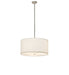 Meyda Tiffany - 275641 - Three Light Pendant - Cilindro - Nickel