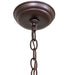 Meyda Tiffany - 275780 - One Light Mini Pendant - Miners Lantern - Distressed Rust