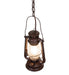 Meyda Tiffany - 275780 - One Light Mini Pendant - Miners Lantern - Distressed Rust