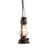 Meyda Tiffany - 275780 - One Light Mini Pendant - Miners Lantern - Distressed Rust