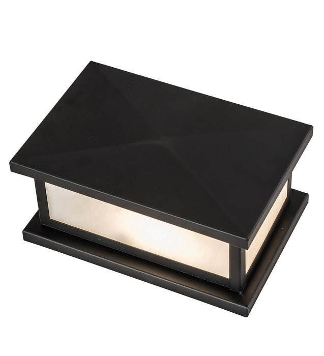 Meyda Tiffany - 276267 - LED Pier Mount - Mission - Solar Black