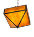 Meyda Tiffany - 277277 - Four Light Pendant - Mission - Textured Black