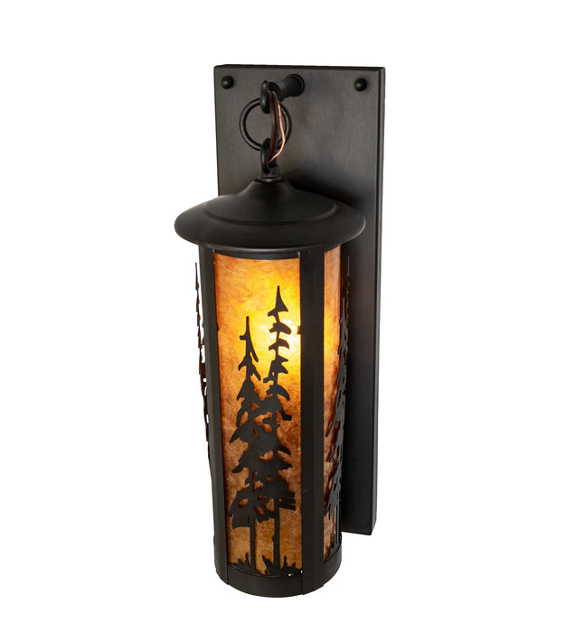 Meyda Tiffany - 277835 - LED Wall Sconce - Fulton - Craftsman Brown