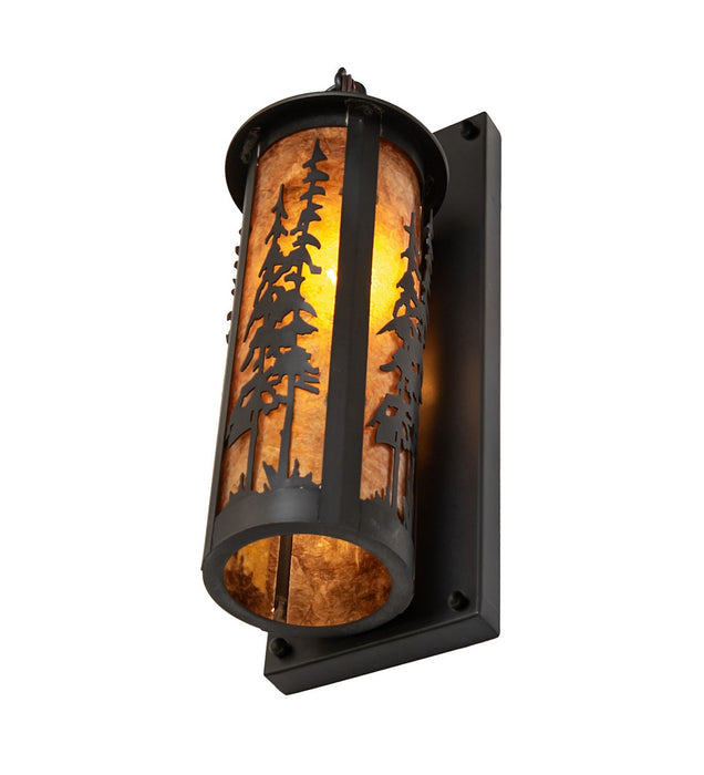 Meyda Tiffany - 277835 - LED Wall Sconce - Fulton - Craftsman Brown