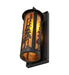 Meyda Tiffany - 277835 - LED Wall Sconce - Fulton - Craftsman Brown