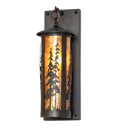 Meyda Tiffany - 277835 - LED Wall Sconce - Fulton - Craftsman Brown