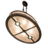 Meyda Tiffany - 278203 - Eight Light Pendant - Craftsman Prime - Copper Vein