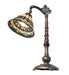 Meyda Tiffany - 65077 - One Light Table Lamp - Tiffany Roman - Antique Copper