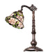 Meyda Tiffany - 65078 - One Light Table Lamp - Begonia - Mahogany Bronze