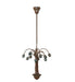 Meyda Tiffany - 69485 - 12 Light Chandelier Hardware - Bronze Lily - Natural Bronze Verdigris