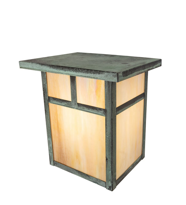 Meyda Tiffany - 89857 - One Light Wall Sconce - Hyde Park - Verdigris